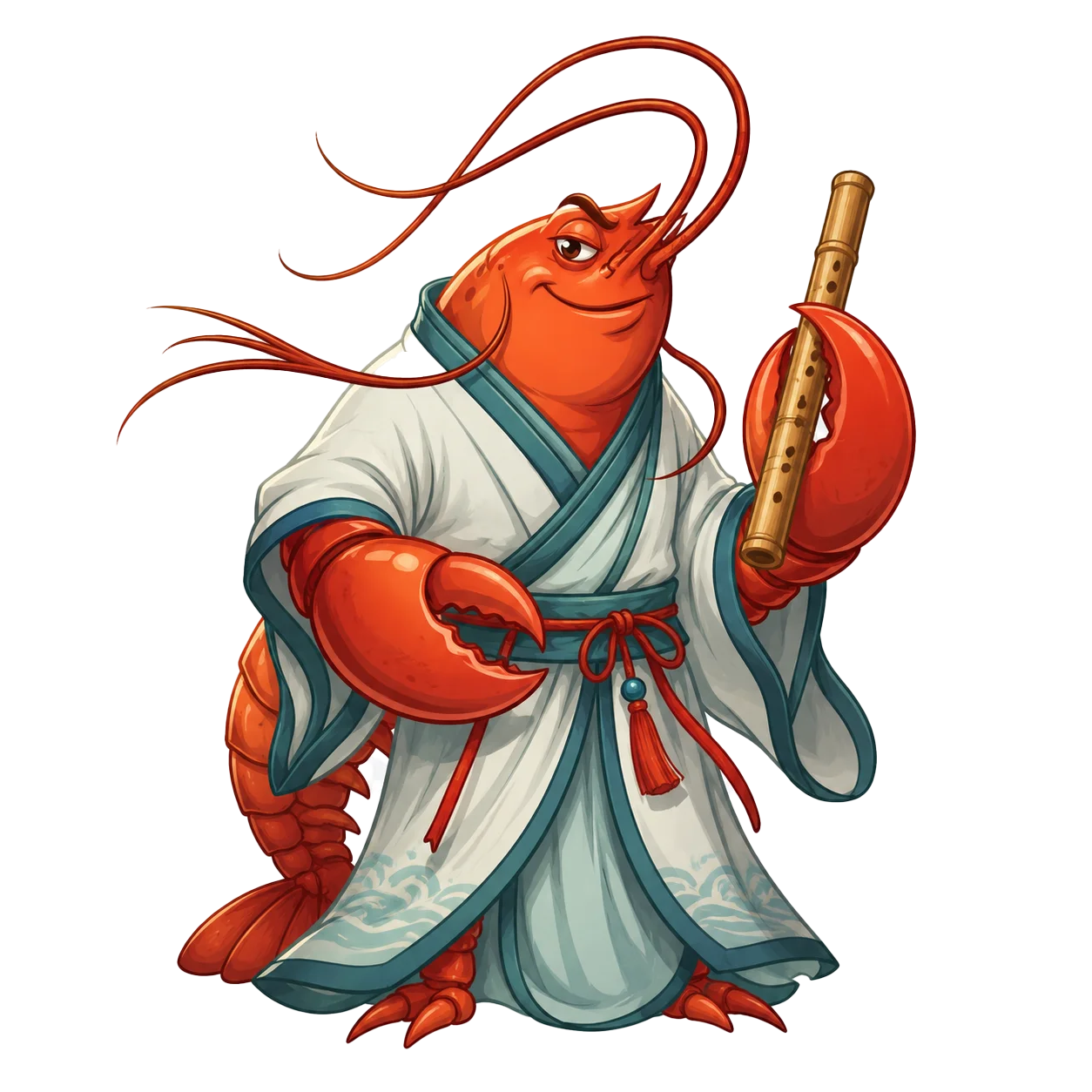 虾子曰既有正面角色母版